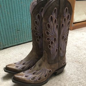 7.5 Ariat Cowgirl Boots “Mirabelle”